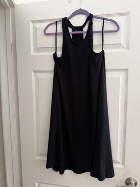 GAP Black Sleeveless Racerback Dress